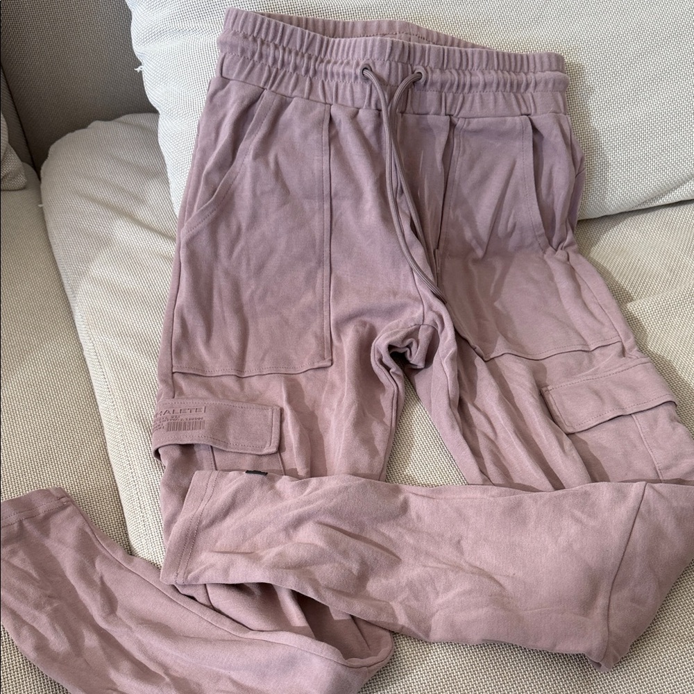 Alphalete Mauve Cargo Joggers